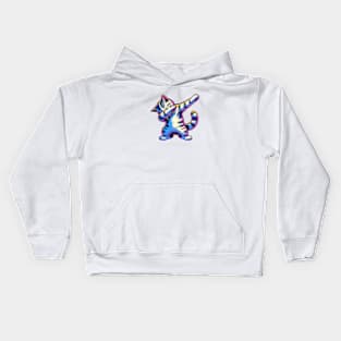 Cute Dabbing Cat Kids Hoodie